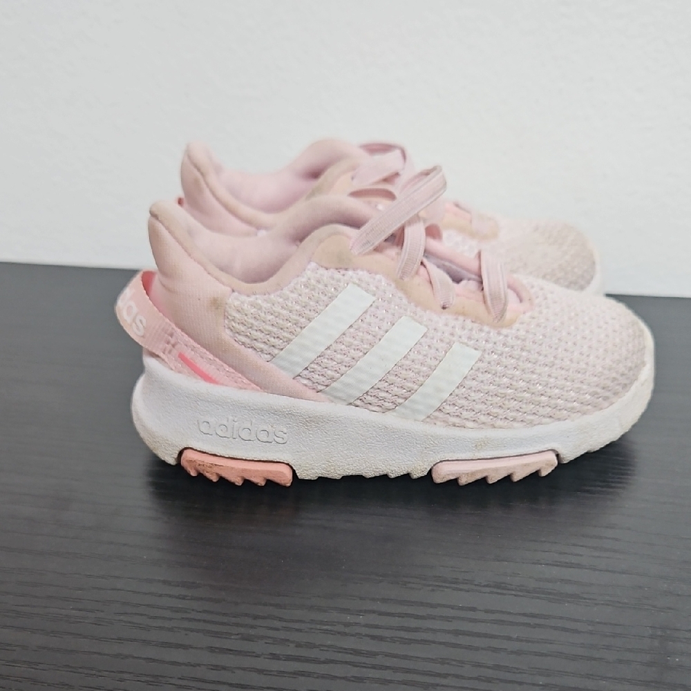 Adidas Kids Light Pink Sneakers